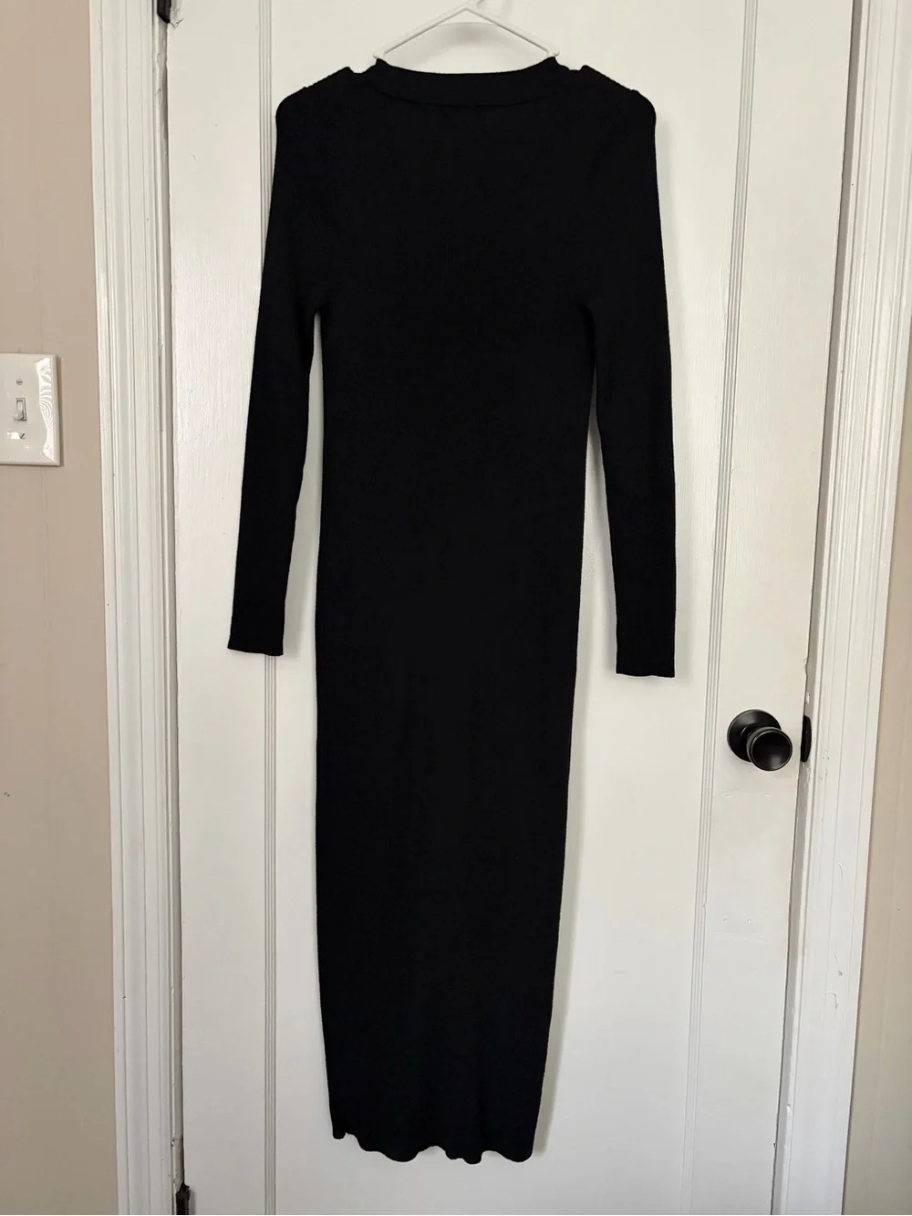 H&M black ribbed